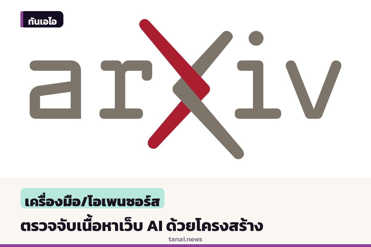 นักพัฒนาเปิดตัวเครื่องมือ SlopShape ตรวจจับเนื้อหาเว็บจาก AI ด้วยโครงสร้าง