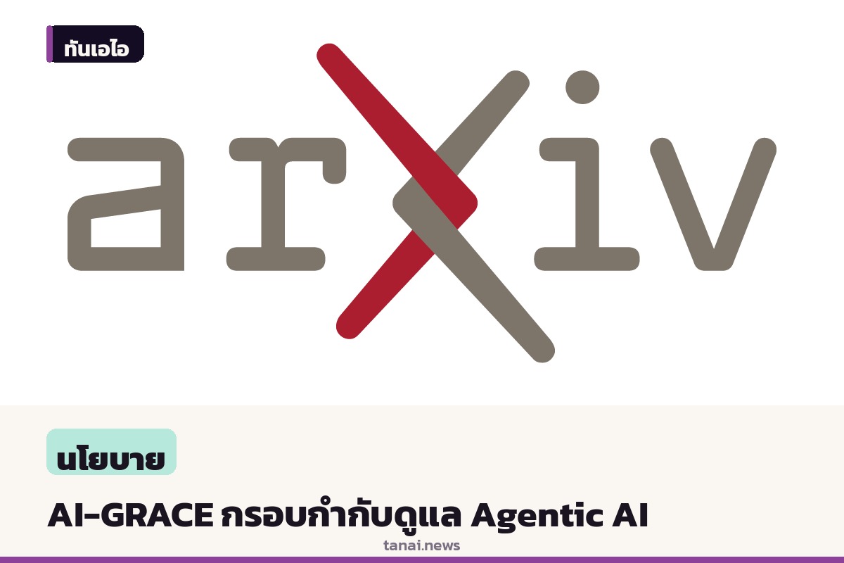 นักวิจัยเสนอ AI-GRACE กรอบกำกับดูแล Agentic AI เชื่อมโยงเป้าหมายองค์กรกับการใช้งานจริง