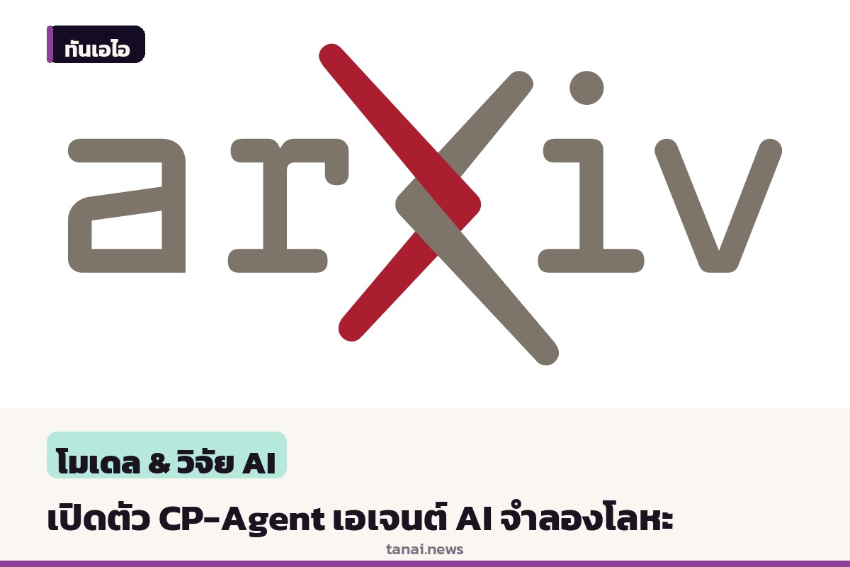 ทีมนักวิจัยเปิดตัว CP-Agent เอเจนต์ AI ช่วยทำงานจำลองพฤติกรรมเชิงกลของโลหะ