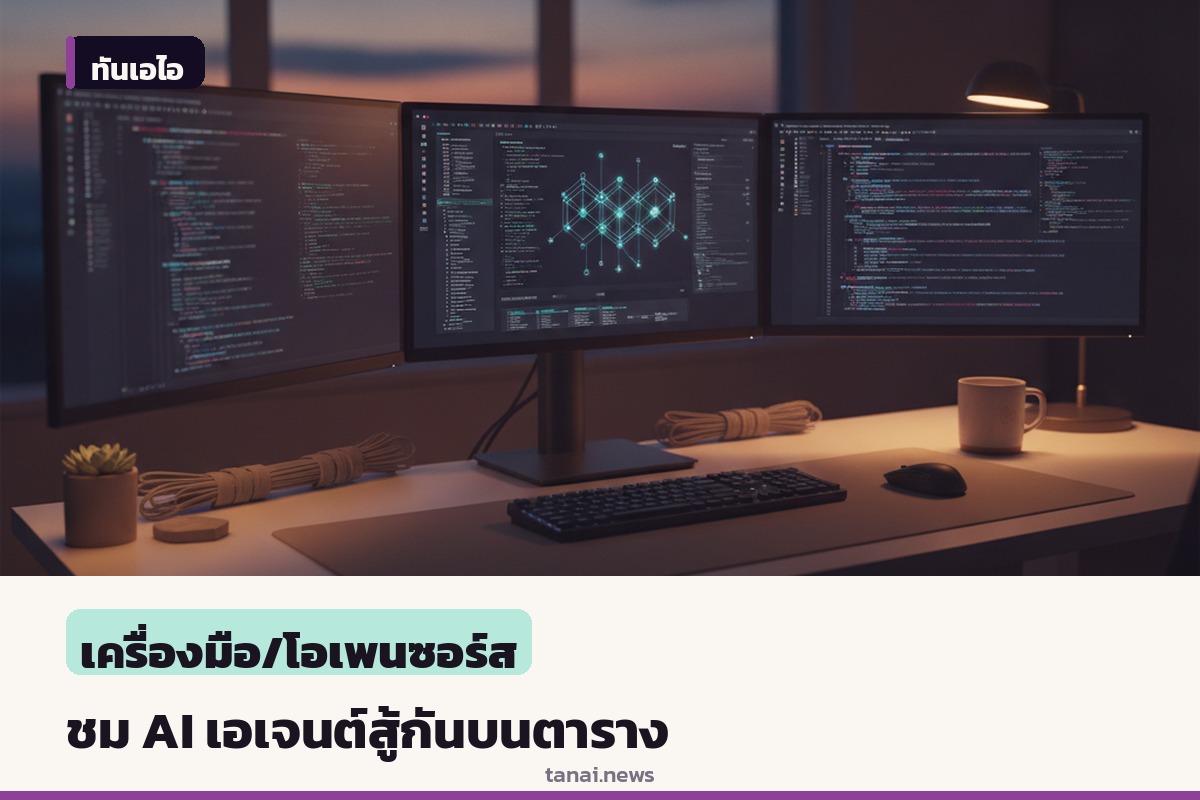 เปิดตัว TinyAIArena เว็บชม AI เอเจนต์ประชันฝีมือบนตาราง 8 คูณ 8