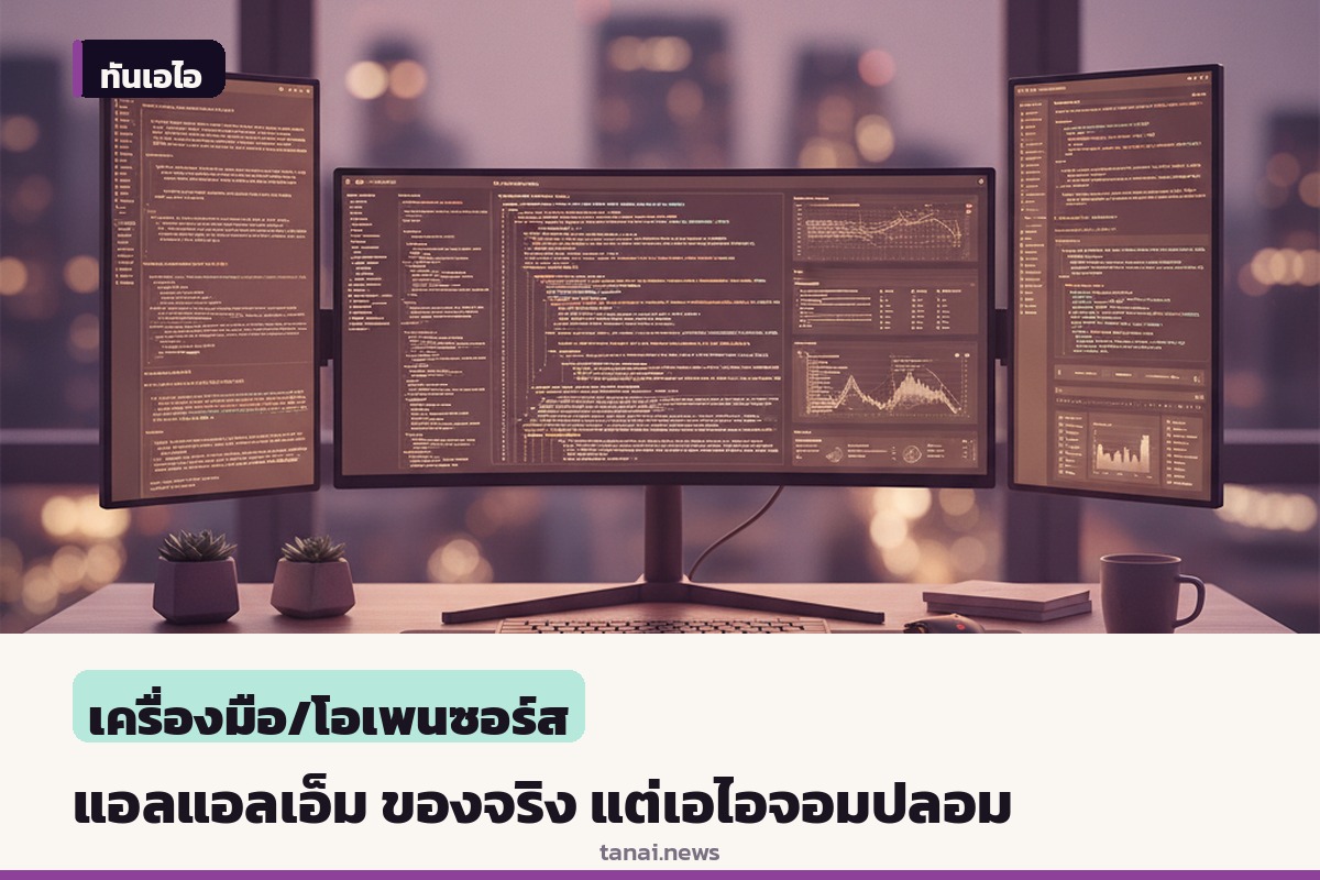 วาทกรรมตีแผ่วงการไอทีชี้ แอลแอลเอ็ม ของจริงแต่ปัญญาประดิษฐ์เป็นเรื่องหลอกลวง