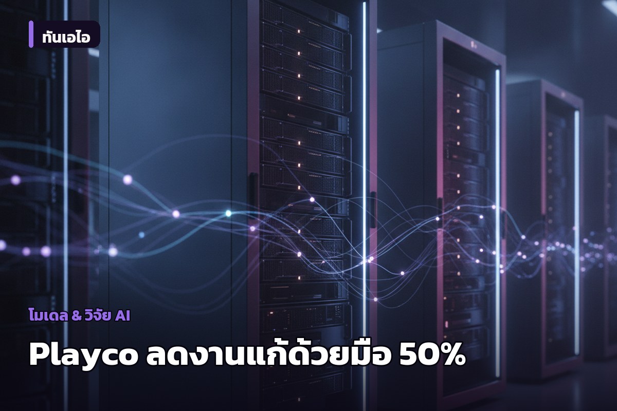 Playco รายงานใช้ GPT-6 Astra ทำต้นแบบเกม ลดงานแก้ด้วยมือ 50%