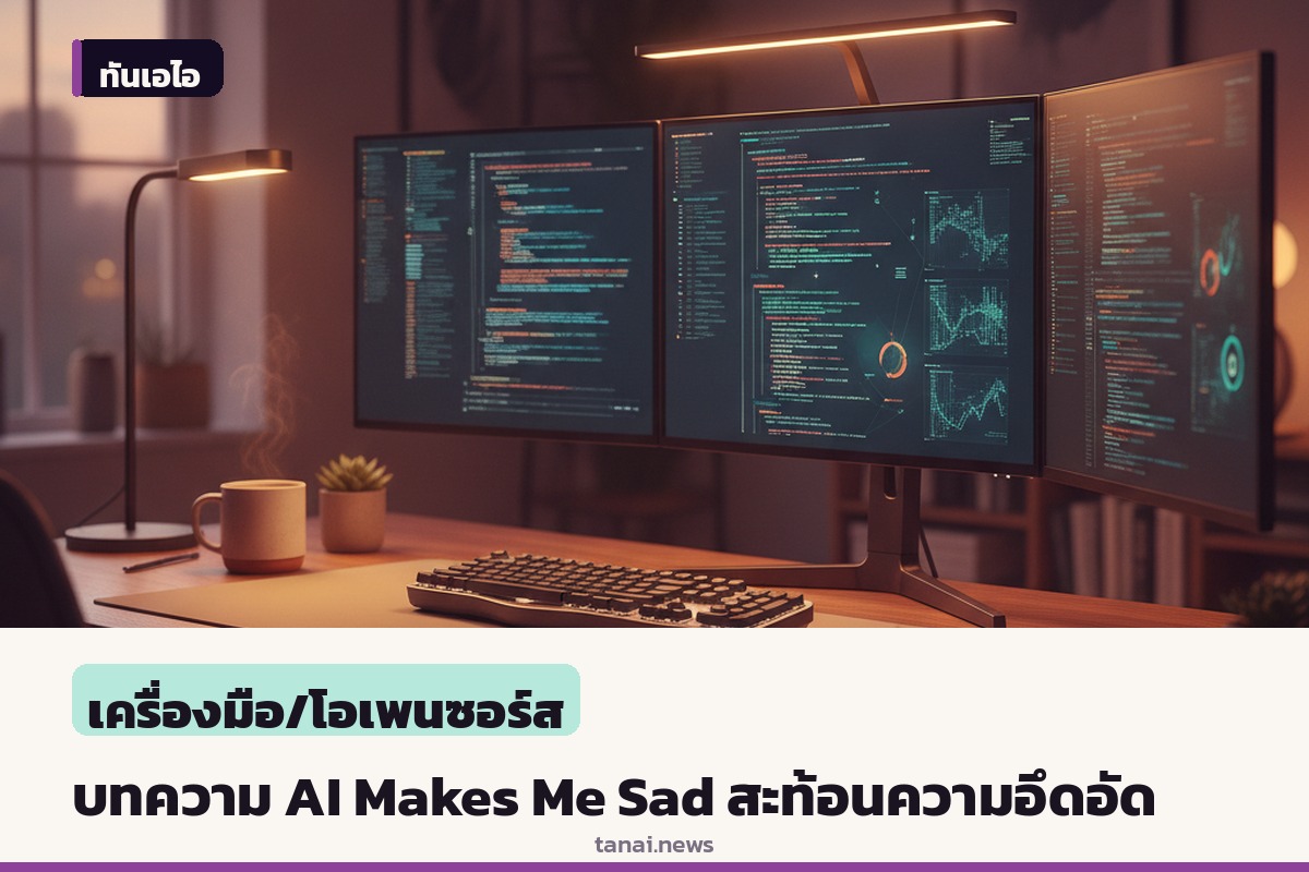 บทความ AI Makes Me Sad บน Hacker News สะท้อนความอึดอัดใจของผู้ใช้งานในยุคเปลี่ยนผ่าน