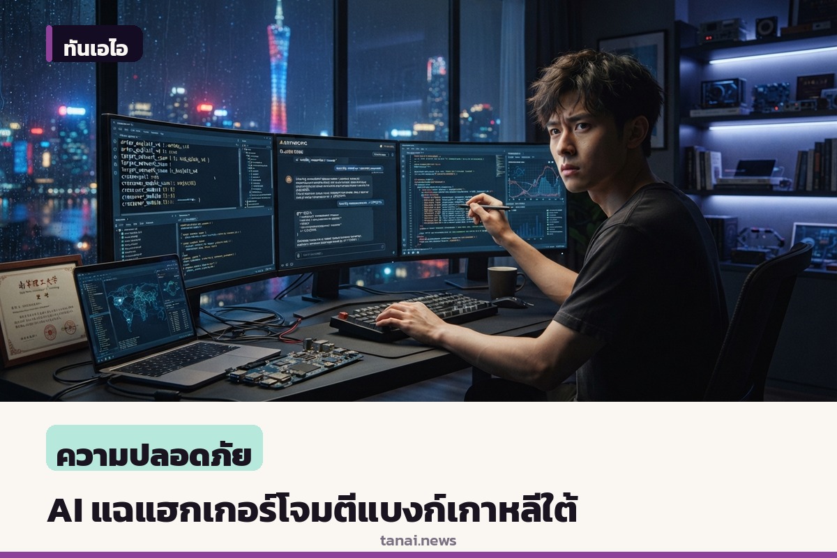 Anthropic Claude Code เผยพิรุธแฮกเกอร์โจมตี 9 แบงก์เกาหลีใต้ ด้านจีนโต้ข้อมูลเท็จการเมือง